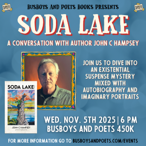 SODA LAKE | A Busboys and Poets Books Presentation