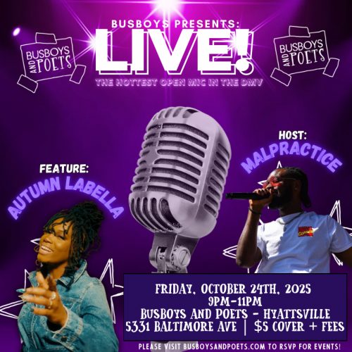 Live! from Busboys Hosted by MalPractice