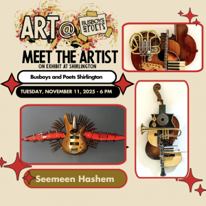 Artist Meet and Greet:  Seemeen Hashem