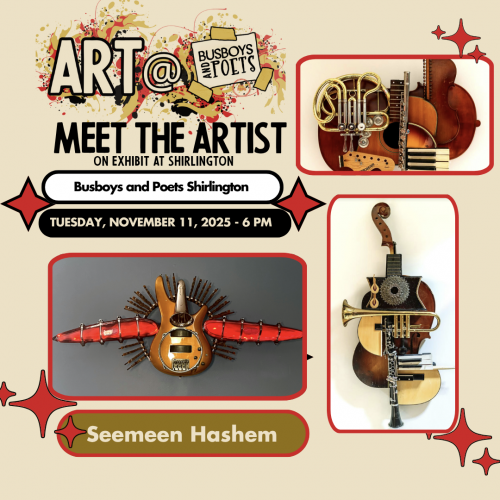 Artist Meet and Greet:  Seemeen Hashem