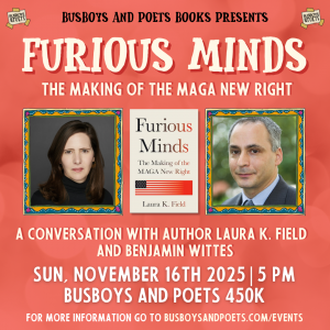 FURIOUS MINDS | A Busboys and Poets Books Presentation
