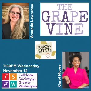 Grapevine Storytelling with Amanda Lawrence and Carol Moore