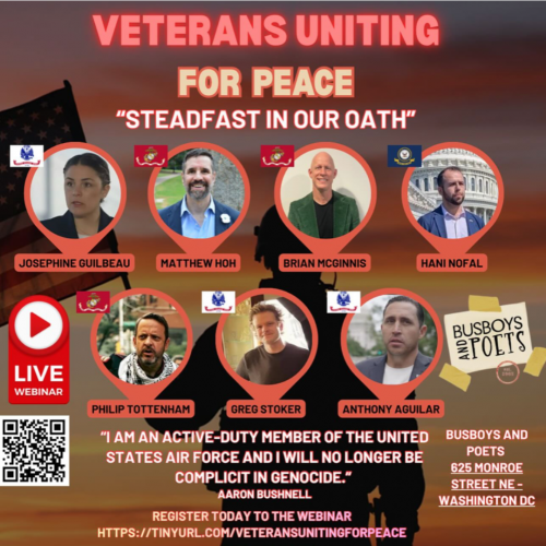 Veterans Uniting for Peace: Steadfast in our Oath