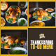 Thanksgiving Meals  To Go (Pickup or Delivery)