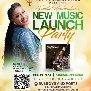Kanita Washington's New Album Launch Party