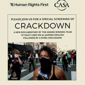Screening & Discussion | Fault Lines documentary “CRACKDOWN”