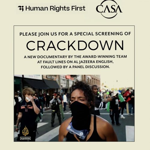 Screening & Discussion | Fault Lines documentary “CRACKDOWN”