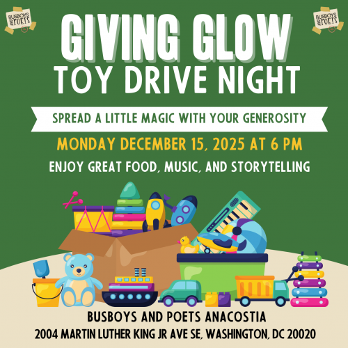 Giving Glow: Toy Drive Night (12 Days of Joy)
