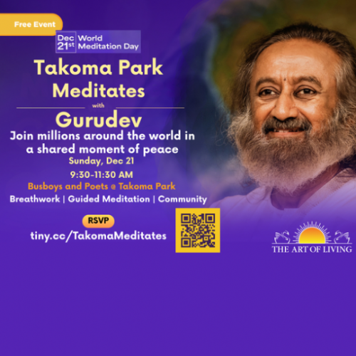 Community Breathwork and Meditation Sessions for Peace and Belongingness