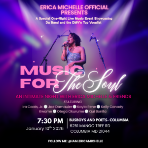 Music for the Soul — An Intimate Night with Erica Michelle & Friends