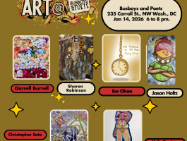 Meet the Artists Takoma Jan 26