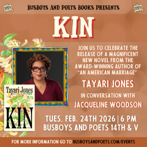 KIN with Tayari Jones | A Busboys and Poets Books Presentation
