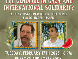 The Genocide in Gaza and International Solidarity square icon