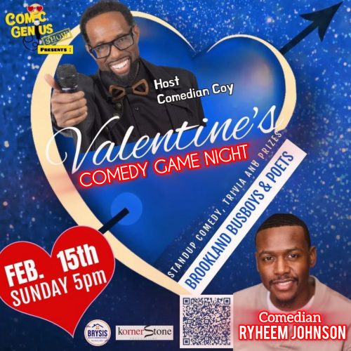 Brookland - Valentine Comic Genius Show