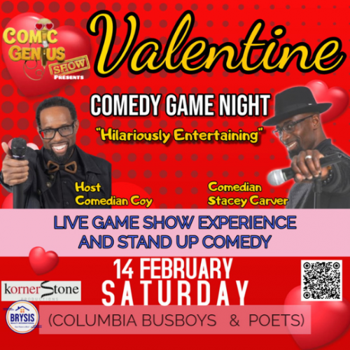 Comic Genius Show presents: Valentine’s Comedy Game Night