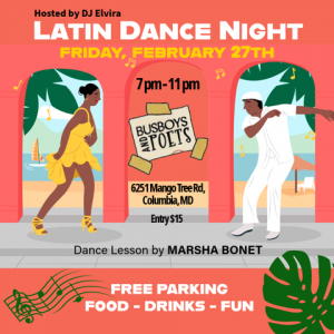 Latin Dance Night hosted by DJ Elvira