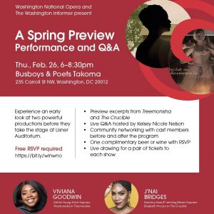 Washington Opera Preview Show