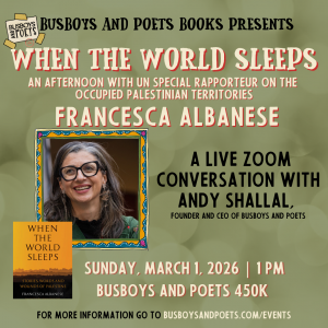 When the World Sleeps: An Afternoon with UN Special Rapporteur Francesca Albanese