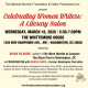 Celebrating Women Writers: A Literary Salon @ The Whittemore House