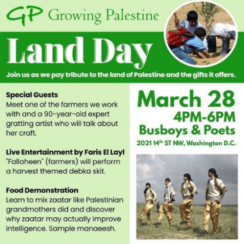 Growing Palestine: Land Day