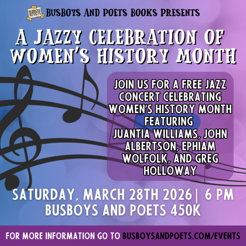 A Jazzy Celebration of Women’s History Month | Busboys & Poets Books + Coalition of Labor Union Women