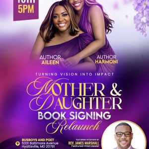 Mother and Daughter Book Signing Event
