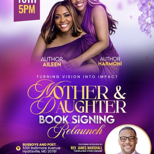 Mother and Daughter Book Signing Event