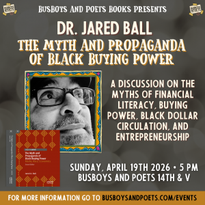 Busboys and Poets Welcomes Dr. Jared Ball