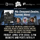 MY DEEPEST DESIRE | Busboys and Poets Books + IPS + New Village Press