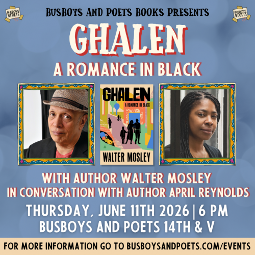 GHALEN | A Busboys and Poets Books Presentation
