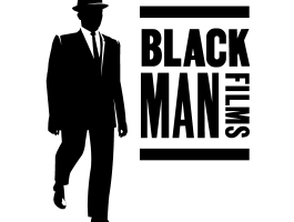 BlackManFilms primaryLogo blackText