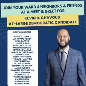 Meet & Greet for Kevin B. Chavous, At-Large Democratic Candidate