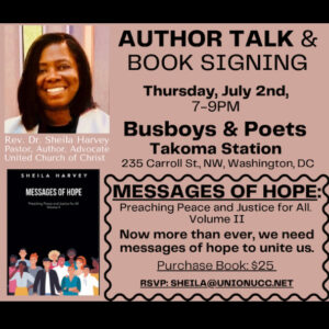 Author Talk & Book Signing | Rev. Dr. Sheila Harvey