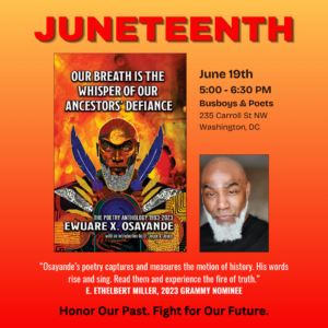 Juneteenth Poetry Reading with Ewuare X. Osayande