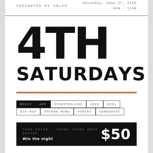 4th Saturdays - Open Mic Experience