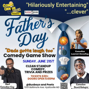 Father's Day Comedy Game Show - Comic Genius Show