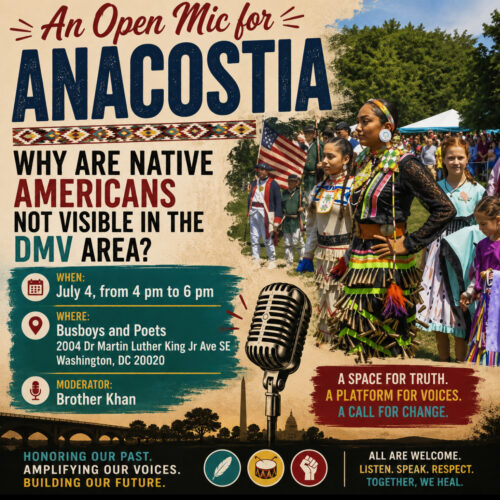 Why are Native Americans Almost Invisible in the DMV Area