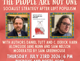 The People Are Not One UPDATED square icon Busboys and Poets
