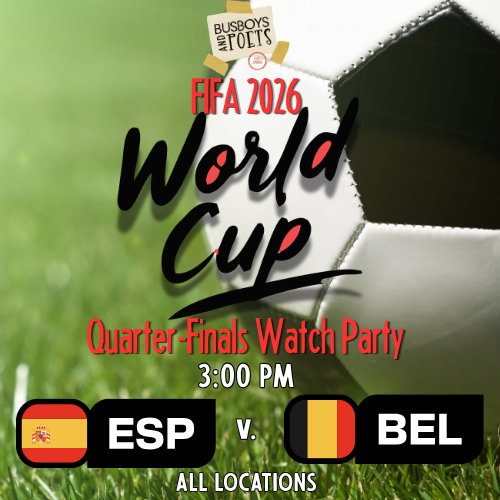 Belgium v. Spain: World Cup Quarter-Finals Watch Party