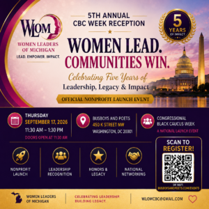 Women Leaders of Michigan 5th Annual CBC Week Reception