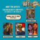 Artist Meet and Greet: Davion Birdsong, Dania and Gabe