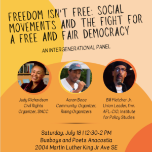Freedom Isn’t Free Tour + Panel