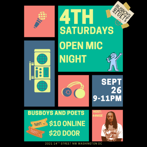 4th Saturdays - Open Mic Experience