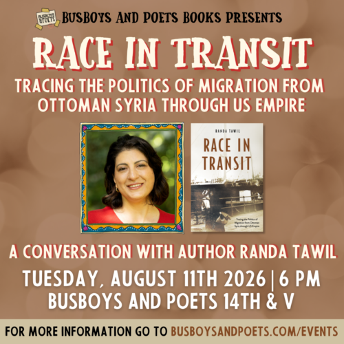 RACE IN TRANSIT | A Busboys and Poets Books Presentation