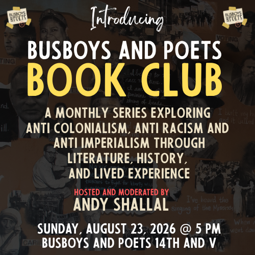 Busboys and Poets Book Club