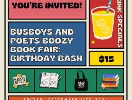 2026 Boozy Book Fair Birthday Bash