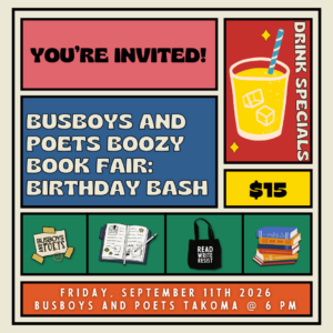Busboys and Poets Boozy Book Fair: Birthday Bash