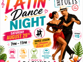 Latindancenight August 29 2026