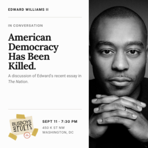 In Conversation with Writer Edward Williams