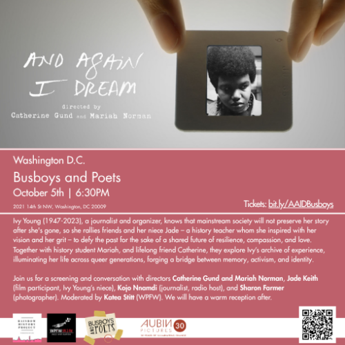 Screening + Conversation: Catherine Gund and Mariah Norman's Short Documentary AND AGAIN I DREAM